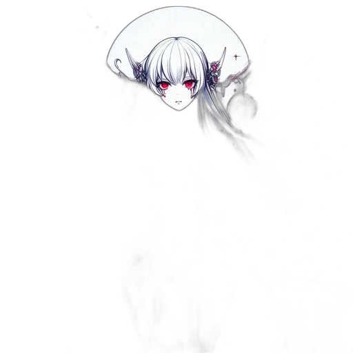 mask, creature, dragon, staff transparent PNG cut-out