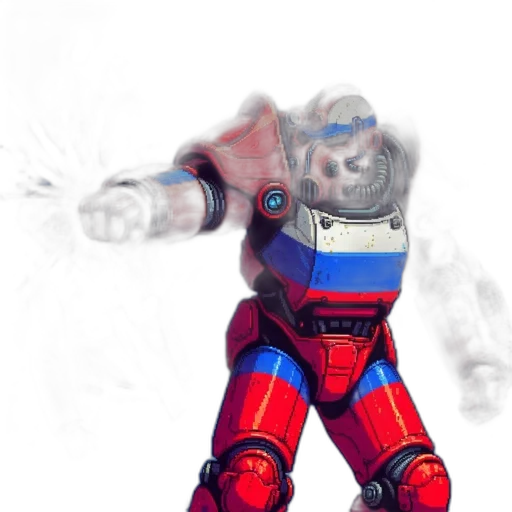robot, weapon, mask, creature transparent PNG cut-out