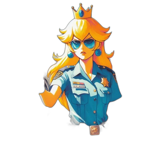 staff, crown, jacket, concept art transparent PNG cut-out