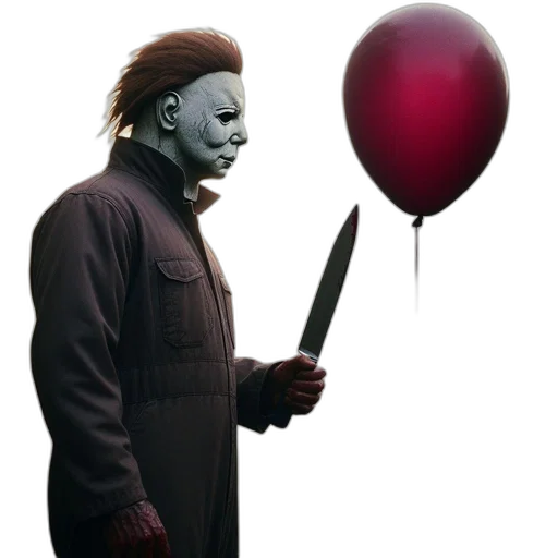 mask, creature, staff, concept art transparent PNG cut-out
