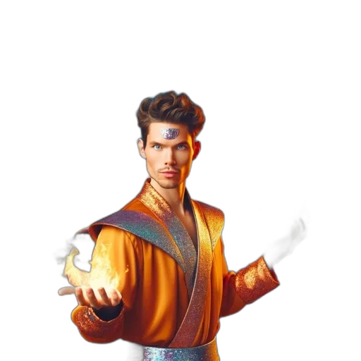jacket, staff, weapon, concept art transparent PNG cut-out