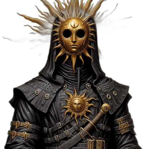 mask, staff, face, concept art transparent PNG cut-out