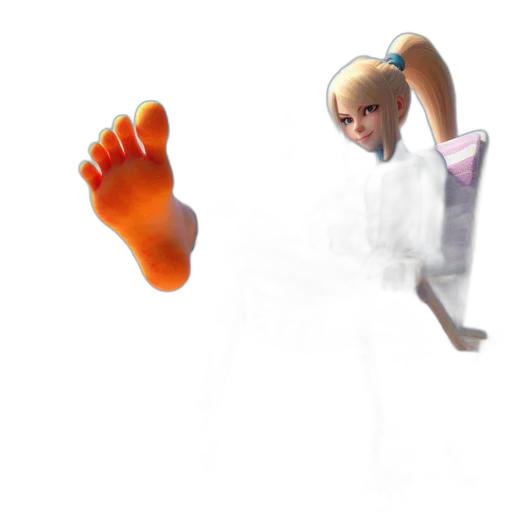 shoes, staff, weapon, creature transparent PNG cut-out