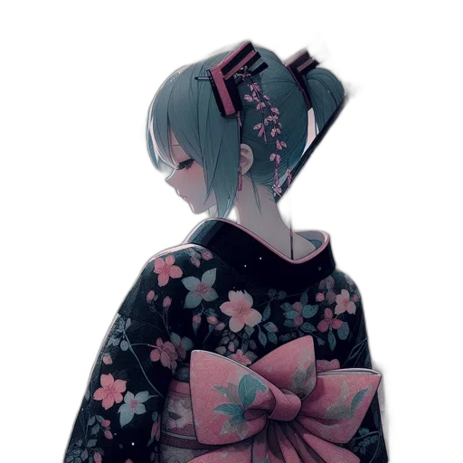 dress, jacket, flower, robot transparent PNG cut-out