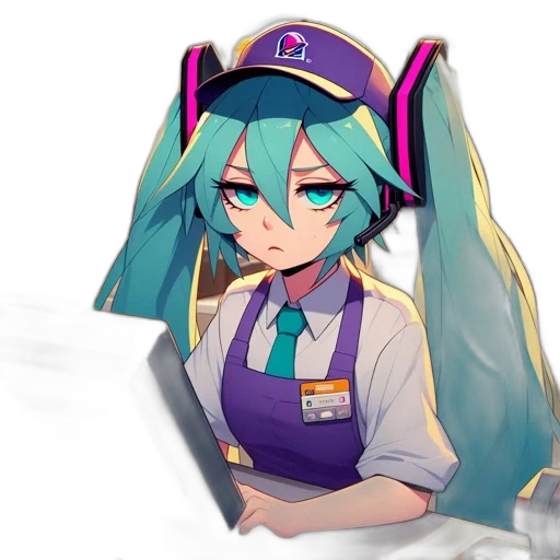 staff, robot, hat, face transparent PNG cut-out