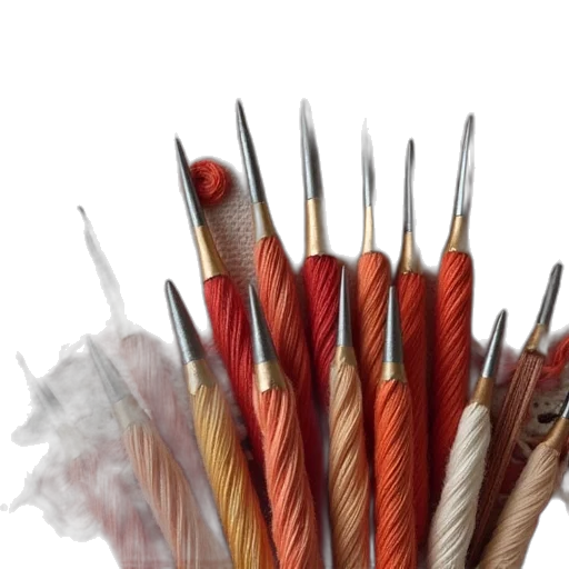 hair, staff, weapon, jewelry transparent PNG cut-out