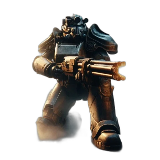 robot, weapon, staff, concept art transparent PNG cut-out