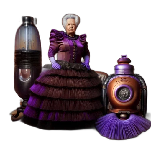 dress, bottle, 3d render, concept art transparent PNG cut-out