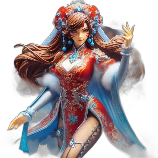 dress, fantasy art, concept art, anime transparent PNG cut-out