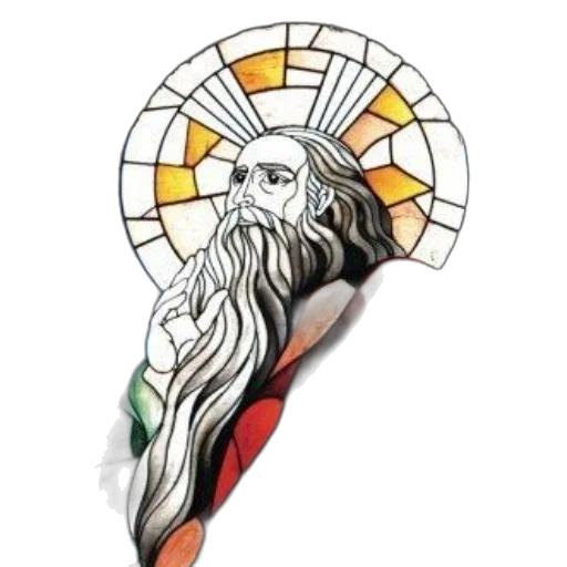 staff, sword, stained, glass transparent PNG cut-out