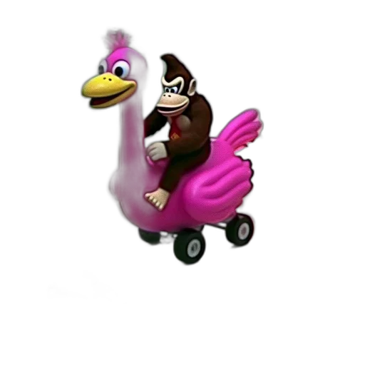 animal, car, creature, 3d render transparent PNG cut-out