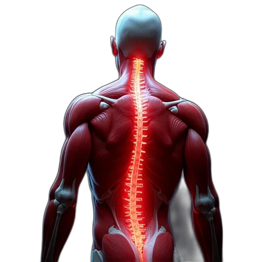 muscle, cell, contracts, back transparent PNG cut-out