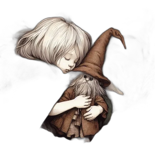 mask, hat, creature, staff transparent PNG cut-out