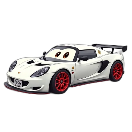car, 3d render, photorealistic, concept art transparent PNG cut-out