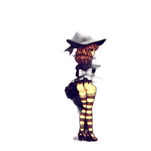 hat, staff, robot, weapon transparent PNG cut-out