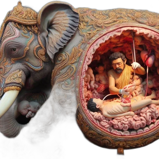 photorealistic, concept art, oil painting, fantasy art transparent PNG cut-out