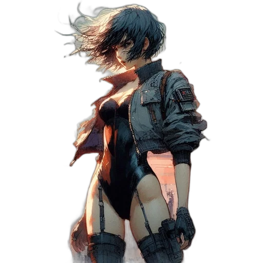 jacket, mask, robot, dress transparent PNG cut-out
