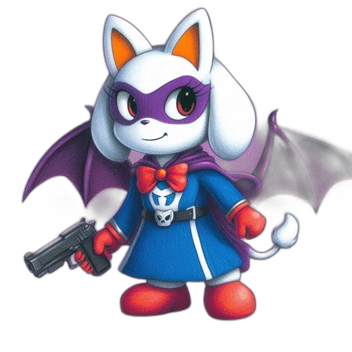 weapon, staff, animal, robot transparent PNG cut-out