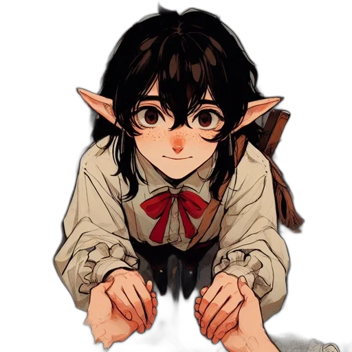staff, dragon, face, creature transparent PNG cut-out