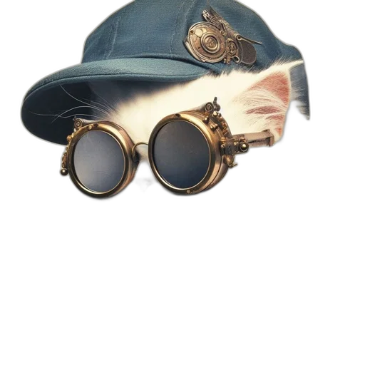 hat, jewelry, animal, staff transparent PNG cut-out