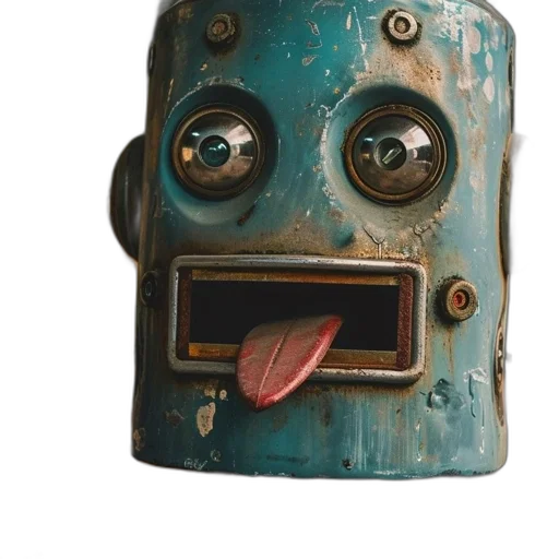 robot, mask, face, staff transparent PNG cut-out