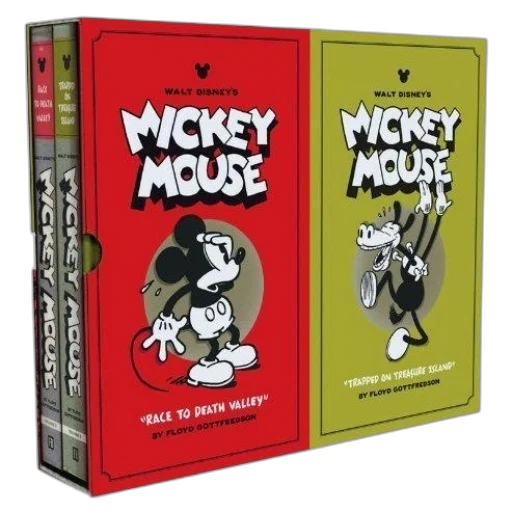 book, cover, featuring, mickey transparent PNG cut-out