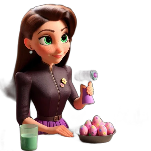 jewelry, staff, food, 3d render transparent PNG cut-out