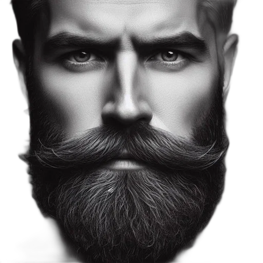 face, hair, photorealistic, pencil sketch transparent PNG cut-out