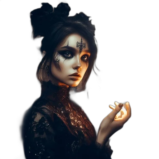 mask, dress, face, jewelry transparent PNG cut-out