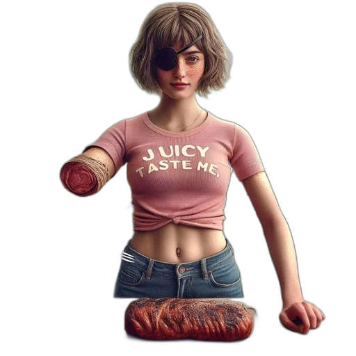 jacket, dress, robot, concept art transparent PNG cut-out