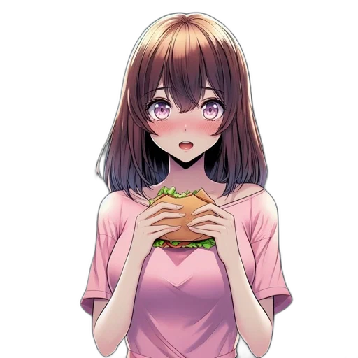 food, face, creature, dress transparent PNG cut-out