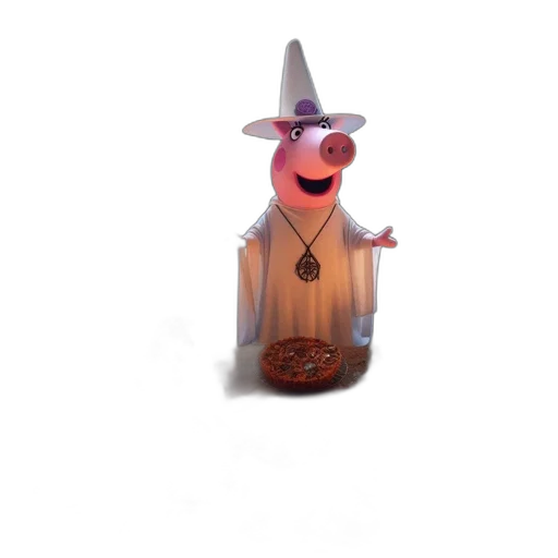 bottle, hat, staff, jewelry transparent PNG cut-out