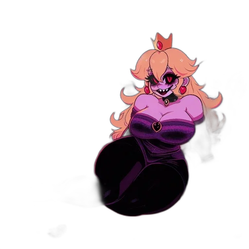 crown, creature, dress, mask transparent PNG cut-out