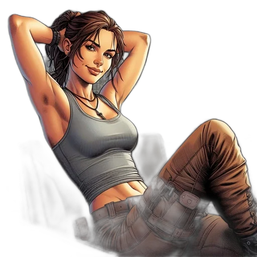 comic book art, concept art, fantasy art, pixel art transparent PNG cut-out