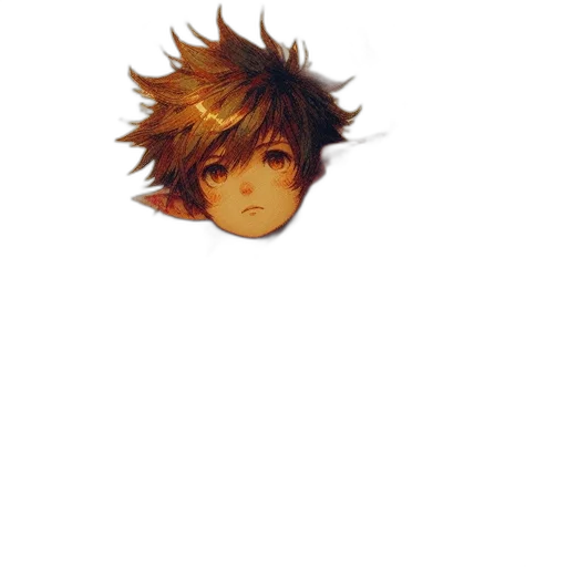 face, hair, mask, staff transparent PNG cut-out