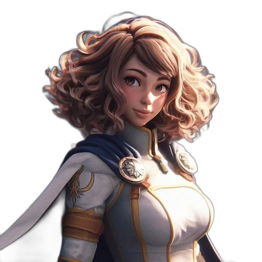 crown, dress, staff, fantasy art transparent PNG cut-out