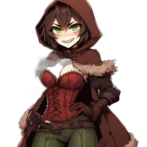 jacket, mask, staff, weapon transparent PNG cut-out