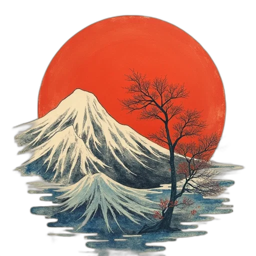 tree, watercolor, concept art, fantasy art transparent PNG cut-out