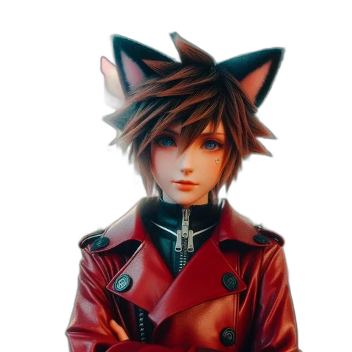 jacket, staff, animal, creature transparent PNG cut-out