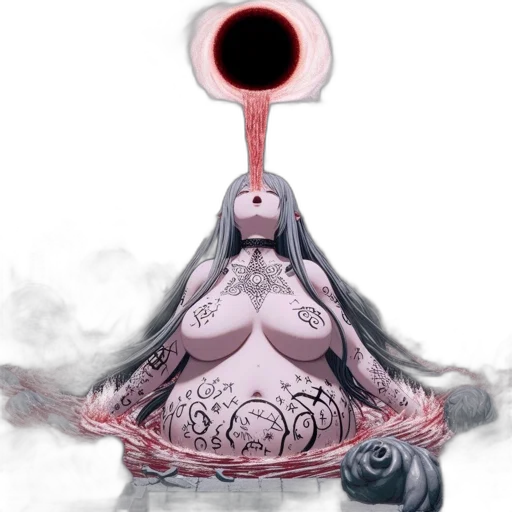 crown, creature, dress, mask transparent PNG cut-out
