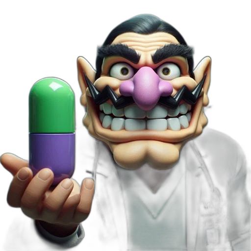 staff, mask, 3d render, concept art transparent PNG cut-out