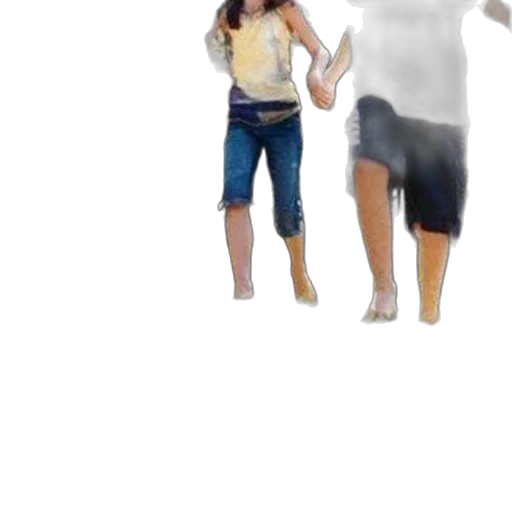 shoes, staff, umbrella, creature transparent PNG cut-out