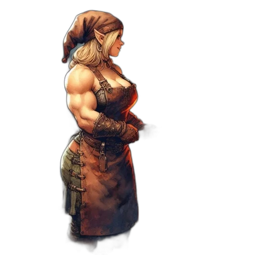 dress, sword, weapon, staff transparent PNG cut-out