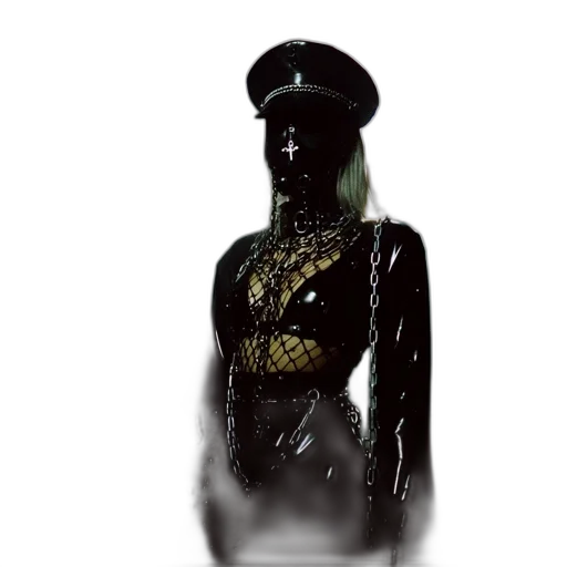 dress, staff, crown, robot transparent PNG cut-out