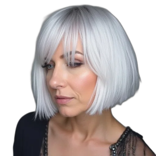 hair, face, staff, crown transparent PNG cut-out