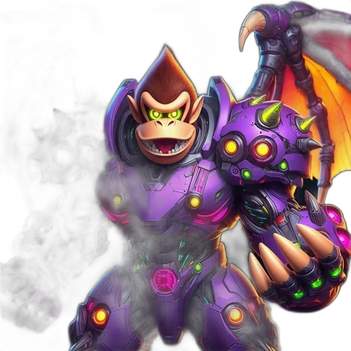 robot, weapon, dragon, mask transparent PNG cut-out