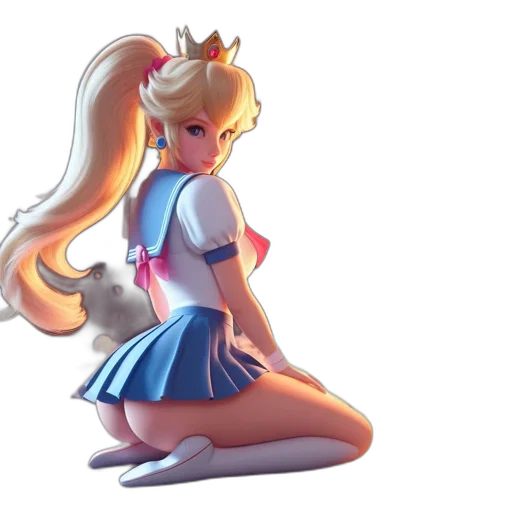crown, dress, staff, concept art transparent PNG cut-out