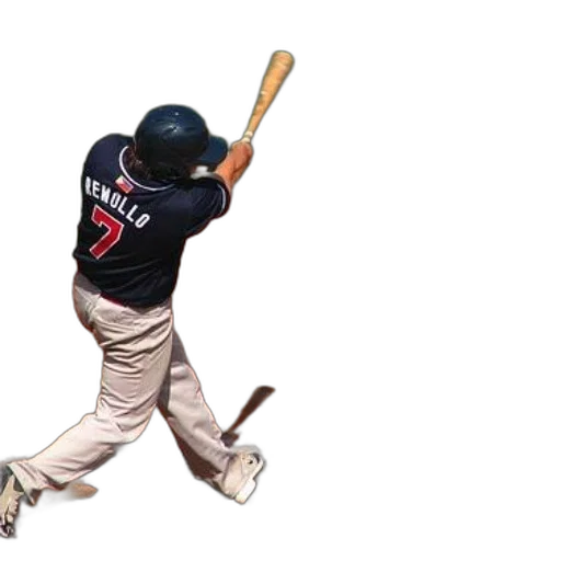 weapon, staff, baseball, player transparent PNG cut-out