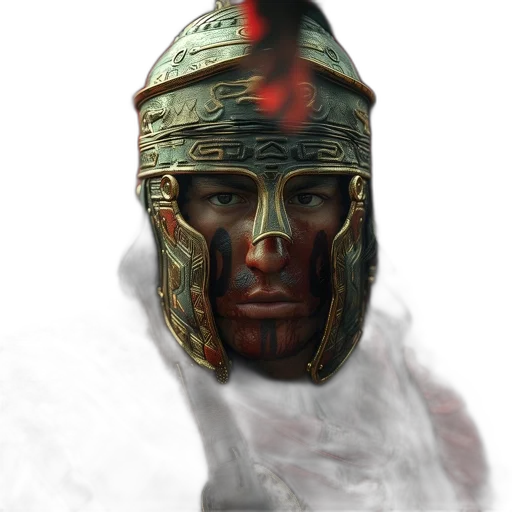 mask, face, crown, staff transparent PNG cut-out