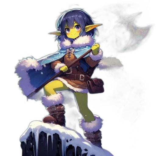 staff, weapon, sword, fantasy art transparent PNG cut-out
